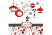 Christmas Clip Art, ornaments, balls