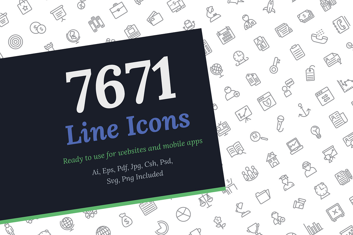 7671 Line Icons in Science Icons - product preview 8