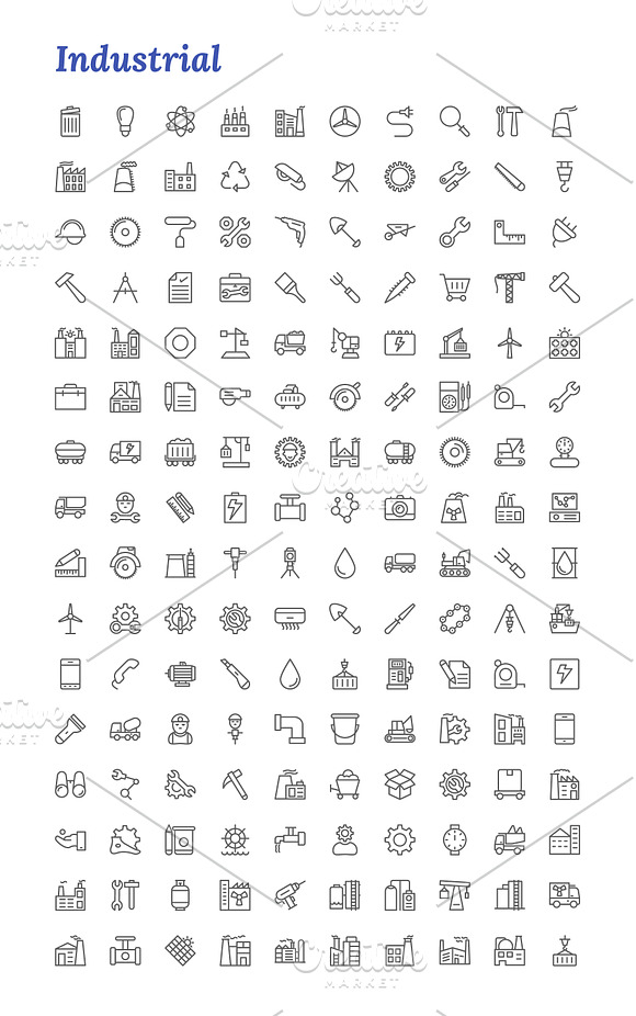 7671 Line Icons in Science Icons - product preview 10