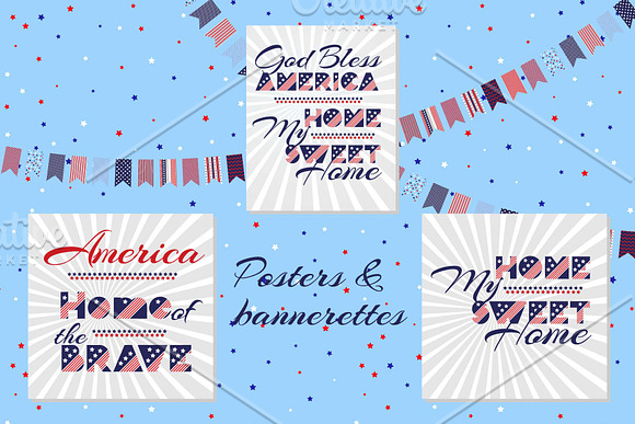 4th July Pattern pack in Patterns - product preview 1