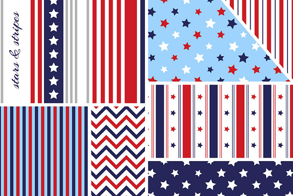 4th July Pattern pack in Patterns - product preview 2