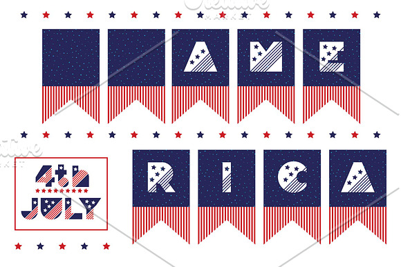 4th July Pattern pack in Patterns - product preview 4