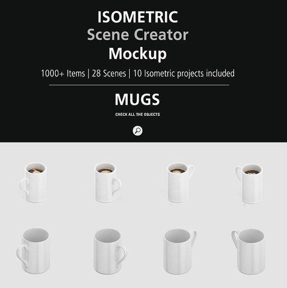 Isometric Scene Creator Mockup in Scene Creator Mockups - product preview 10
