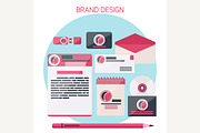 Set of Brand Design Concepts