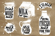Milk symbolic