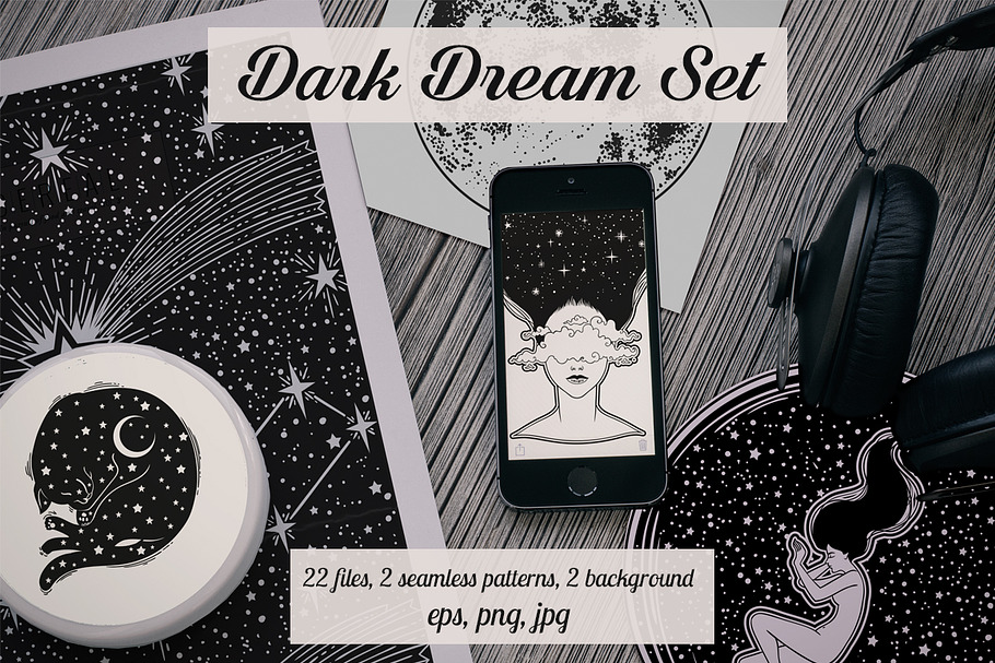 Dark Dream Set in Objects - product preview 8