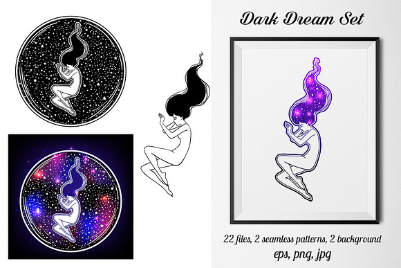 Dark Dream Set in Objects - product preview 9