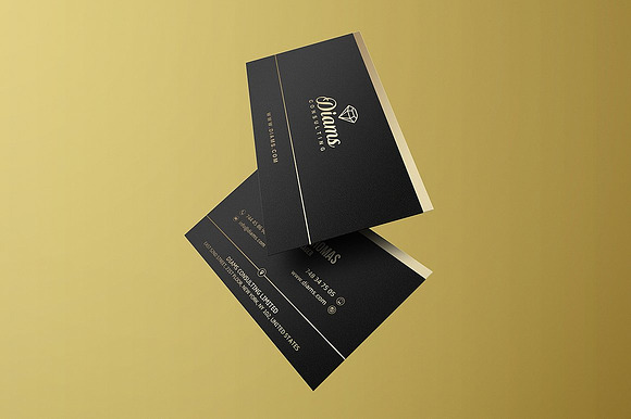 50 Golden Business Cards Bundle in Business Card Templates - product preview 9