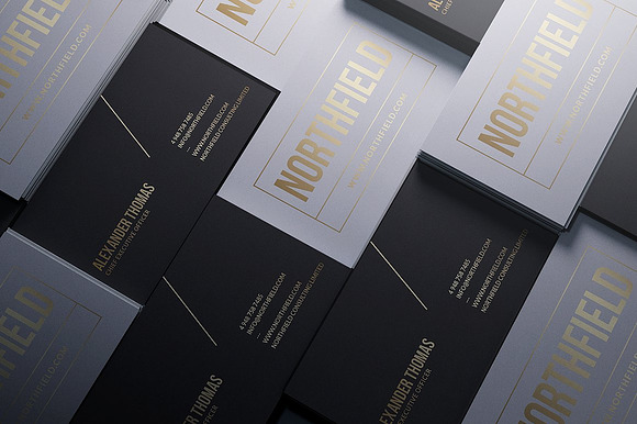 50 Golden Business Cards Bundle in Business Card Templates - product preview 16