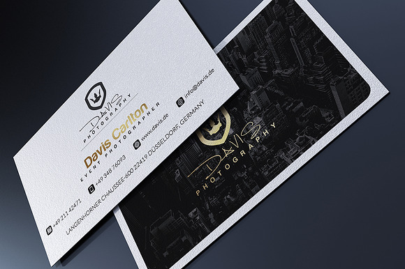 50 Golden Business Cards Bundle in Business Card Templates - product preview 38