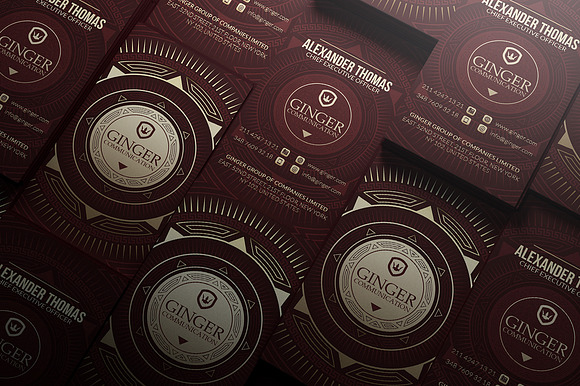 50 Golden Business Cards Bundle in Business Card Templates - product preview 47