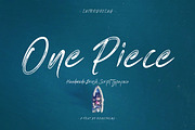 One Piece - Brush Font