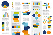 Mega set of infographics elements