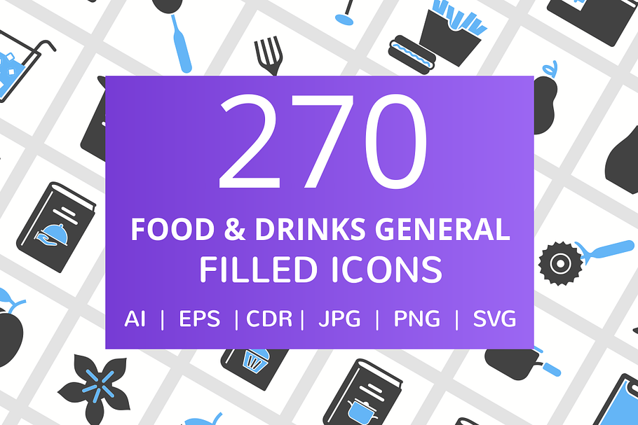 270 Food & Drink General Filled Icon