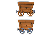 Mining carts set
