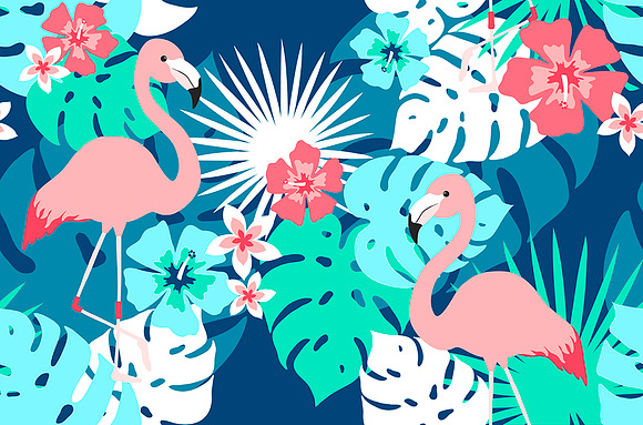 Tropical Clip Art Set in Illustrations - product preview 1