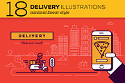 Delivery Icons & Illustrations