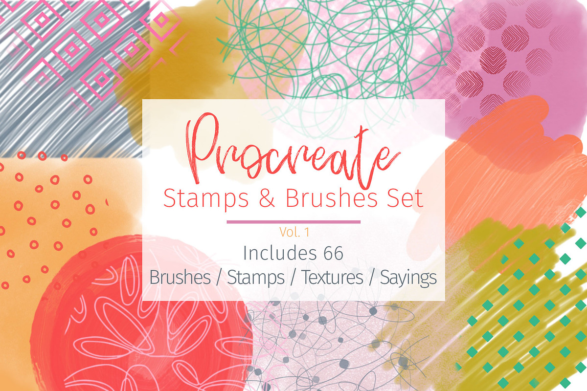 Brush Stamps / Texture for Procreate in Photoshop Brushes - product preview 8