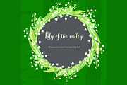 Lily of the valley watercolors