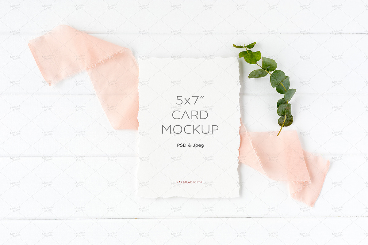 A7 Invitation Card Mockup Psd + Jpg in Product Mockups - product preview 8