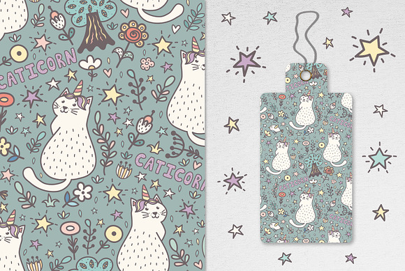 Cats in Paradise Collection in Illustrations - product preview 7