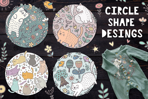Cats in Paradise Collection in Illustrations - product preview 10