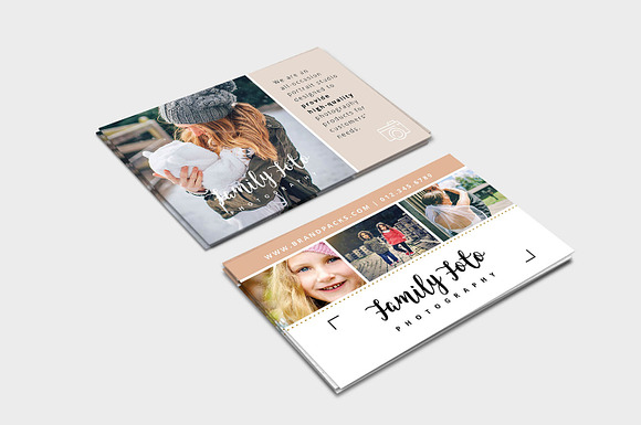 Family Photographer Business Card in Business Card Templates - product preview 1