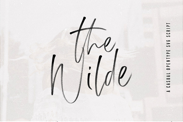 The Wilde | SVG Font