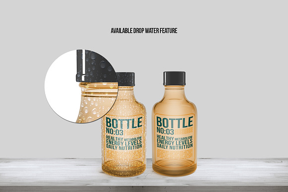 7 Different Bottle Mock-up in Product Mockups - product preview 3
