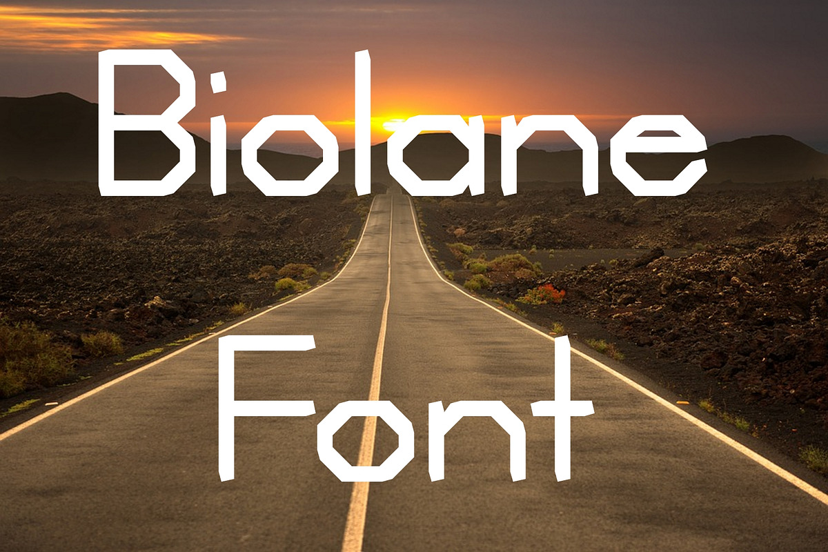 Biolane Font in Blackletter Fonts - product preview 8