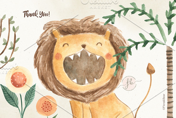 Little Lions in Illustrations - product preview 4