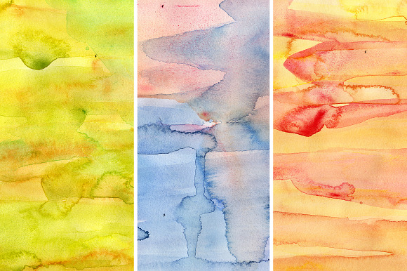 Watercolor washes textures volume 02 in Textures - product preview 2