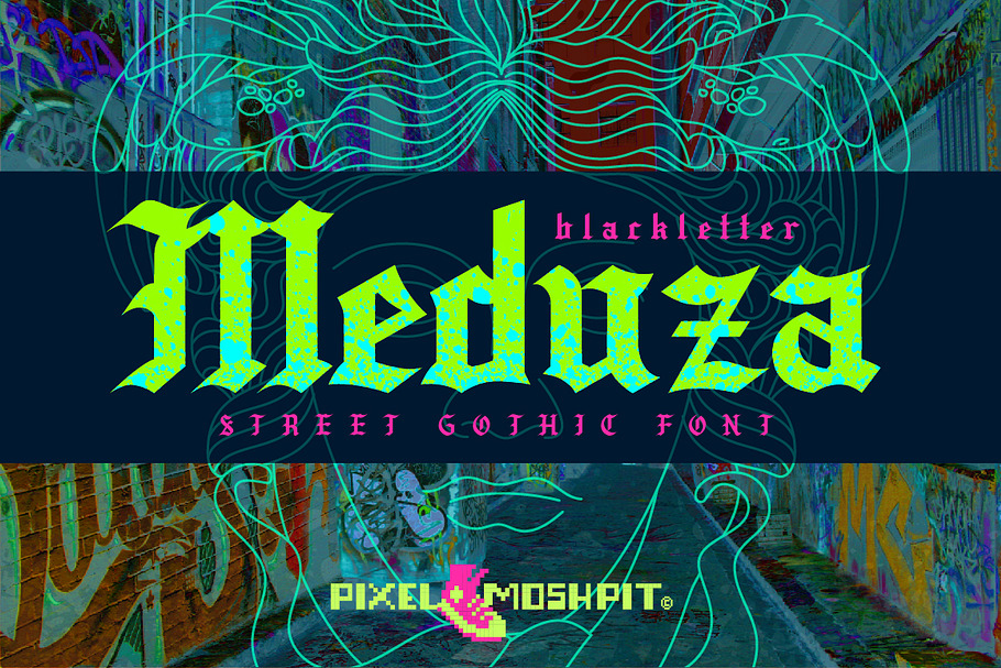 Meduza in Blackletter Fonts - product preview 8