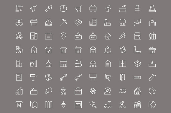 100+ Construction Vector Icons in Construction Icons - product preview 1