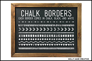 Chalkboard Borders & Background