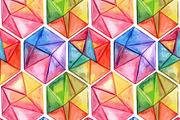 Vector  Hexagon Set