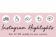 28 Instagram Story Highlight Covers