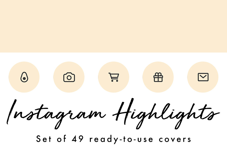 49 Instagram Story Highlight Covers in Instagram Templates - product preview 8