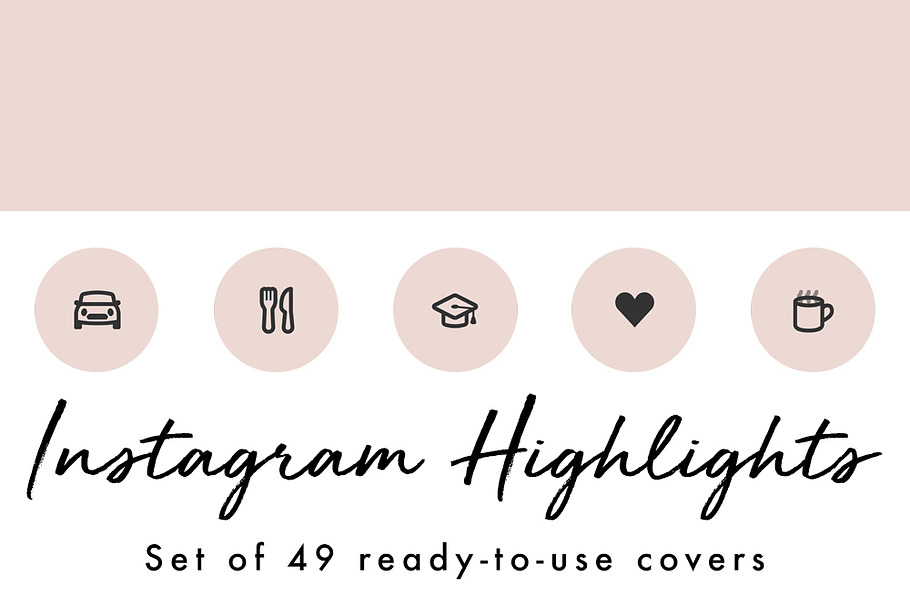 49 Minimal Pink Instagram Covers in Instagram Templates - product preview 8