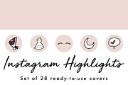 28 Instagram Stories Highlight Icons