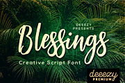 Blessings Script Font