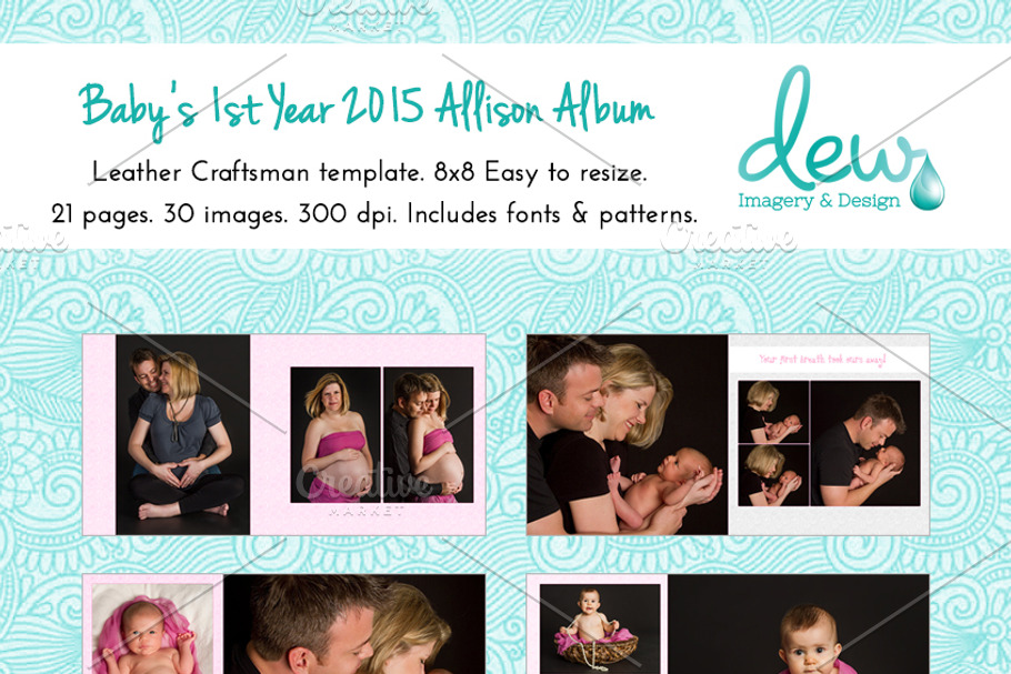 Baby's 1st Year 2015 Allison Album