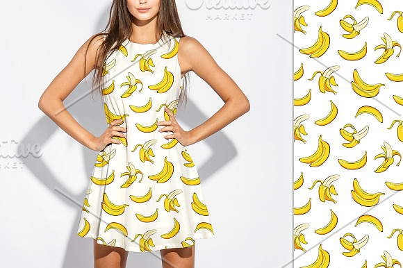 Bananas set in Illustrations - product preview 1