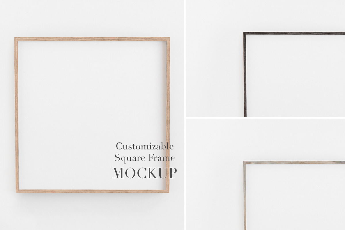 Mockup Frame Customizable 1x1 Ratio in Graphics - product preview 8