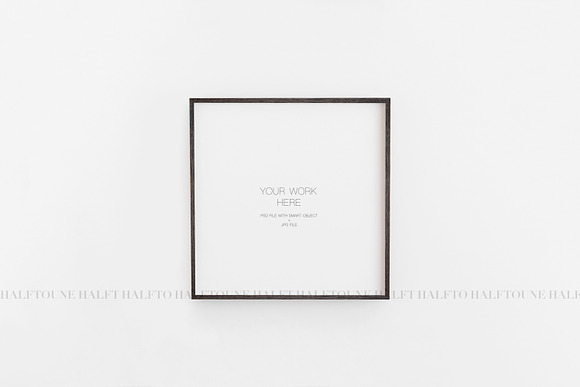 Mockup Frame Customizable 1x1 Ratio in Graphics - product preview 5