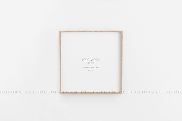 Mockup Frame Customizable 1x1 Ratio in Graphics - product preview 6