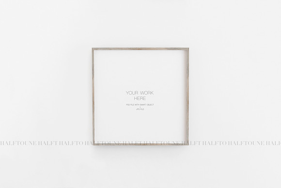 Mockup Frame Customizable 1x1 Ratio in Graphics - product preview 7