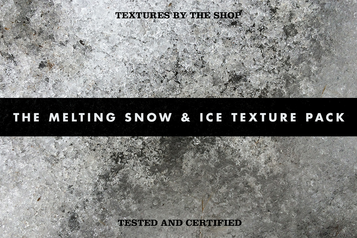 The melting snow & ice texture pack in Textures - product preview 8