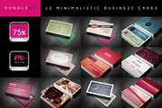 (Sale -75%) Business Cards Bundle 02