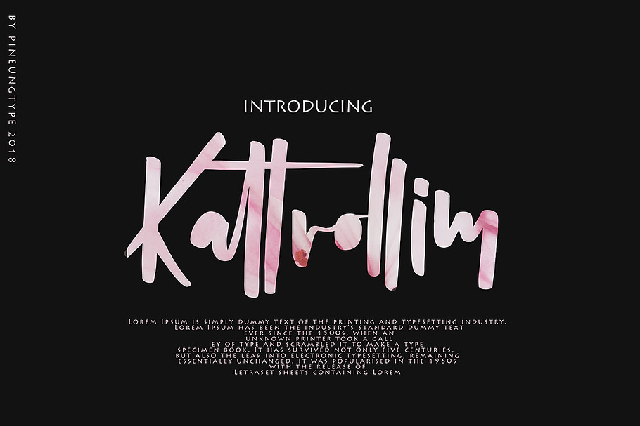 Kattrolim in Script Fonts - product preview 8